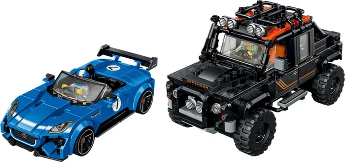 LEGO Speed Champions Jaguar Project 7 y Land Rover Defender LEGO Speed Champions Jaguar Project 7 y Land Rover Defender