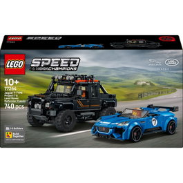 LEGO Speed Champions Jaguar Project 7 y Land Rover Defender 77264