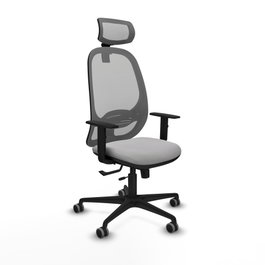 PIQUERAS Y CRESPO Silla de oficina Cilanco Gris con mecanismo Sincro/Traslack