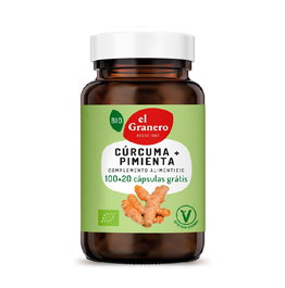 Cúrcuma + Pimienta Bio 120 Càps