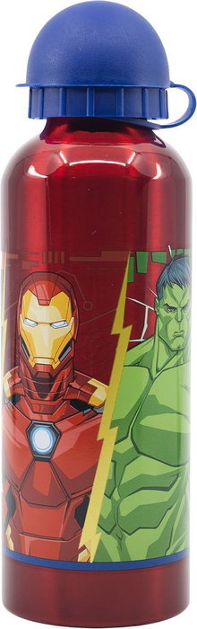 Botella de Agua The Avengers CZ11259 Rojo 530 ml Aluminio
