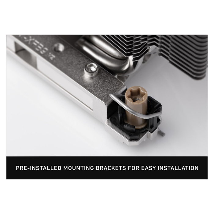 Noctua NH-U12S DX-4677 Refrigerador de Aire para LGA 4677, 5 Heatpipes, 120mm Fans, Marrón/Plata/Marrón Claro