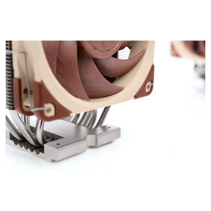 Noctua NH-U12S DX-4677 Refrigerador de Aire para LGA 4677, 5 Heatpipes, 120mm Fans, Marrón/Plata/Marrón Claro