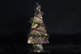 DKD Home Decor Árbol Navidad Natural Verde 15 x 60 x 40 cm