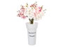 Giftdecor Jarron Florista Blanco 43 cm Plastico (Set de 12)
