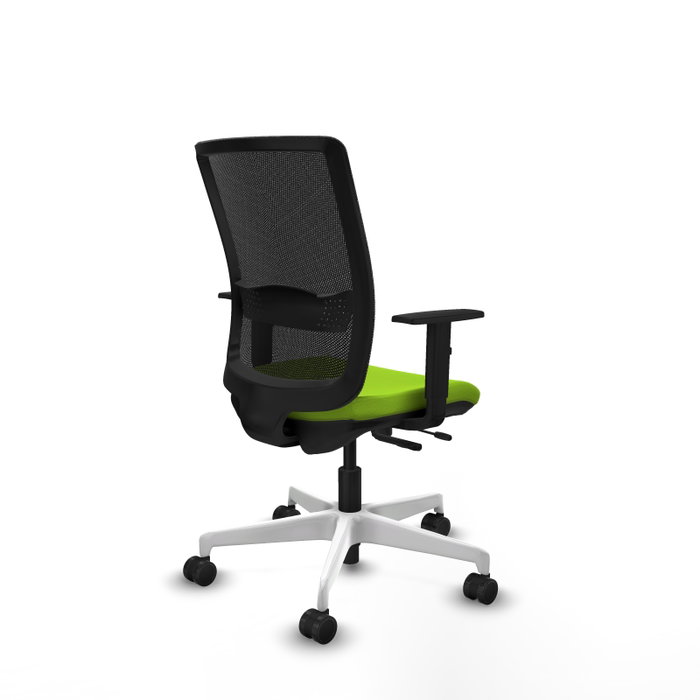 PIQUERAS Y CRESPO Silla de oficina Haches Pistacho y Negro