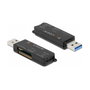 DeLOCK Lector de tarjetas SuperSpeed USB 91757 para SD, Micro SD y MS