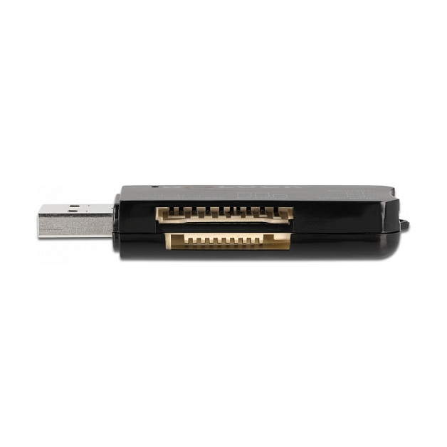 DeLOCK Lector de tarjetas SuperSpeed USB 91757 para SD, Micro SD y MS