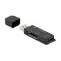 DeLOCK Lector de tarjetas SuperSpeed USB 91757 para SD, Micro SD y MS