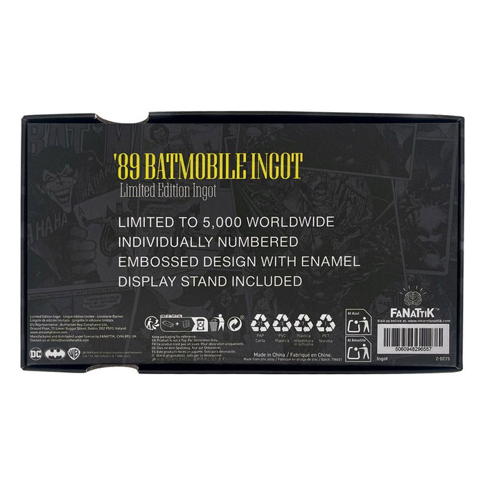 DC Comics Lingote Batman Batmobile XL Limited Edition DC Comics Lingote Batman Batmobile XL Limited Edition