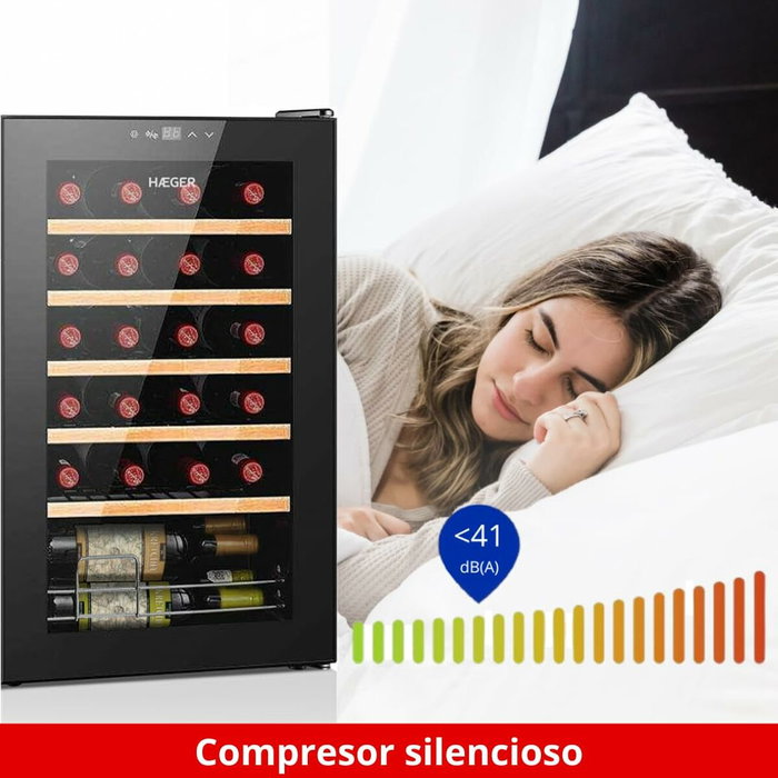 Enfriador de Botellas Haeger WC-24B.006A