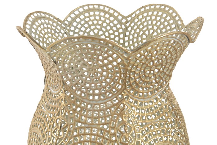 DKD Home Decor Lámpara de Sobremesa Metal Dorado 21x21x50 cm
