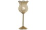 DKD Home Decor Lámpara de Sobremesa Metal Dorado 21x21x50 cm