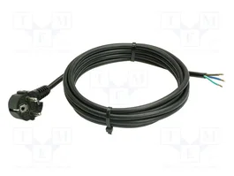 AS SCHWABE Cable de alimentación H05VV-F 3G1mm² 3m