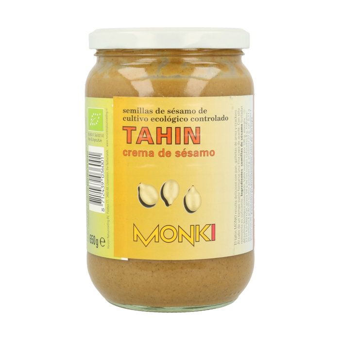 Monki Tahin Tostado Bio sin Sal 650g - Crema de Sésamo Ecológica Monki Tahin Tostado Bio sin Sal 650g - Crema de Sésamo Ecológica
