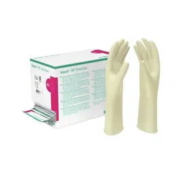 B. Braun Guantes de Cirugía Vasco Sensitive Sin Polvo 8,5, 40 unidades
