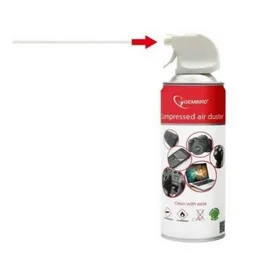 Gembird Spray Limpiador de Aire Comprimido para Electrónica y Teclados, 400 ml, CK-CAD-FL400-01