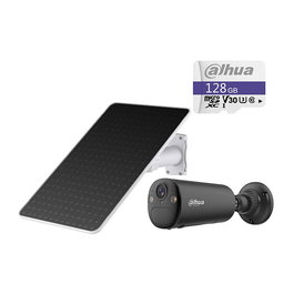 Dahua Technology Apollo Bullet C1 Cámara de Seguridad IP 4G Inalámbrica Exterior 4MP WDR PIR Color Negro/Blanco, DH-KIT/BF4CA-4G-XL/M0508