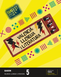 EDELVIVES COMUNITAT VALENCIANA, QUADERN LLENGUA 5ºEP C.VAL 22 FANFEST - AA.VV