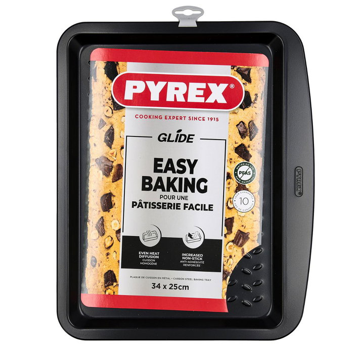 Bandeja Horno Acero Glide Pyrex® 34x25 cm