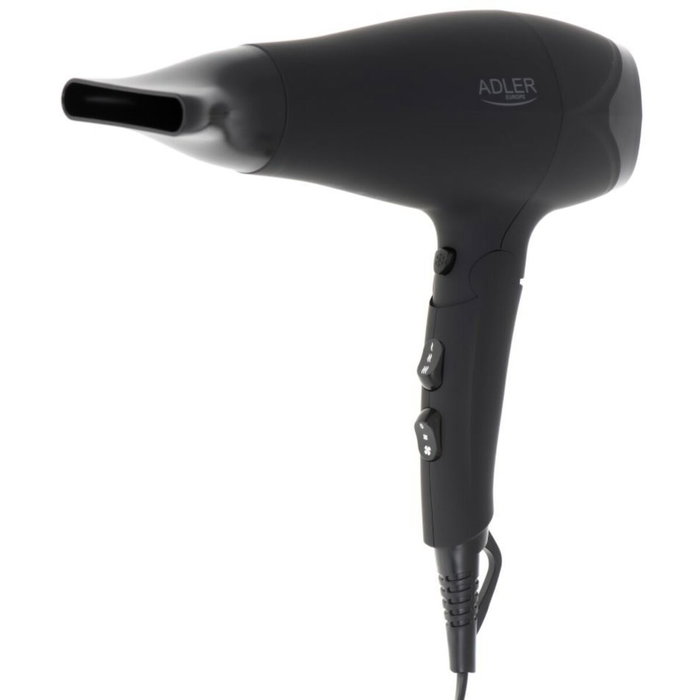 ADLER Secador Adler 2100W con difusor y recubrimiento de goma