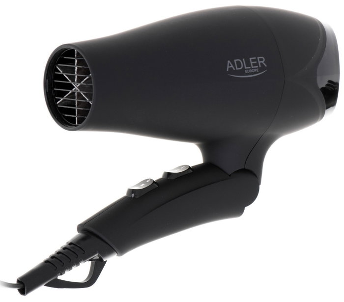 ADLER Secador Adler 2100W con difusor y recubrimiento de goma