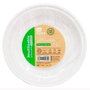Maxi products Plato Llano Redondo 17cm Reutilizable Blanco - 100 Unidades