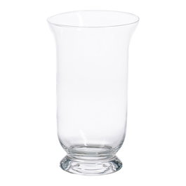 Jarrón Decoración Transparente Cristal 18 X 18 X 30 cm