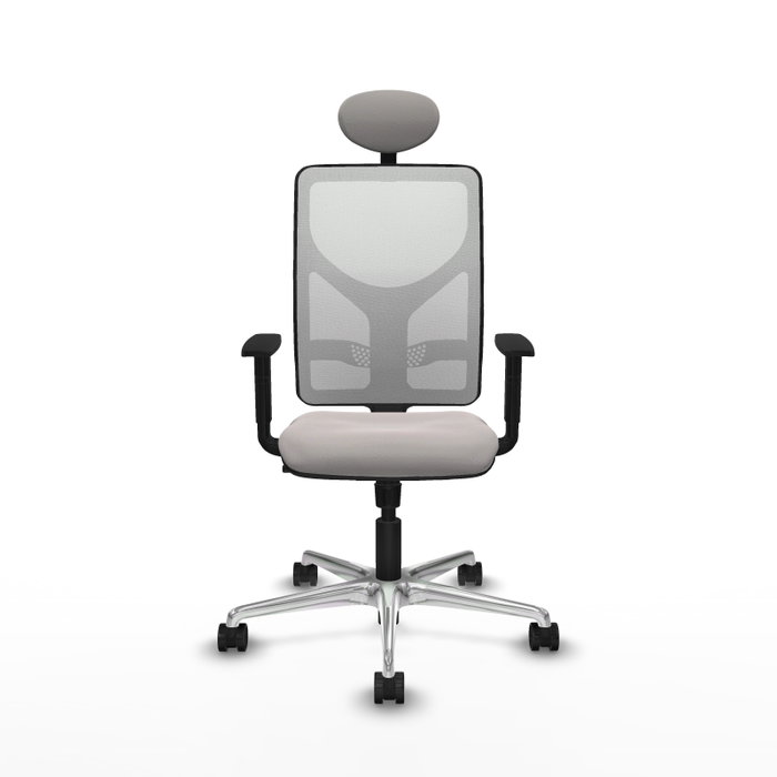 PIQUERAS Y CRESPO Silla de oficina Motilla con mecanismo Sincro, Blanco PIQUERAS Y CRESPO Silla de oficina Motilla con mecanismo Sincro, Blanco