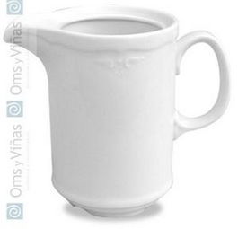 Veronica Bl Jarro de Vajilla Complemento, Capacidad 24 cl, No Apto Lavavajillas, No Apto Microondas, Colección Solo Buscador