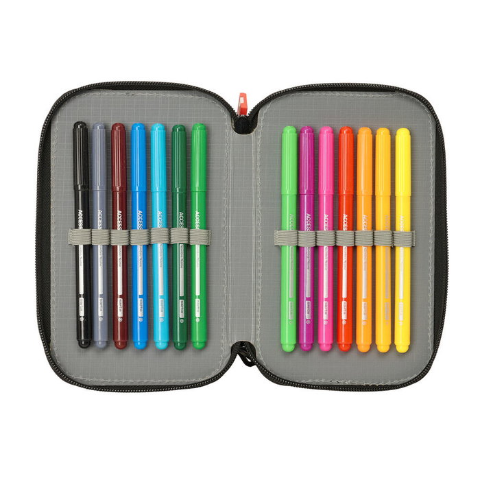 Safta Estuche Minecraft Graffiti Triple 37 Piezas Safta Estuche Minecraft Graffiti Triple 37 Piezas
