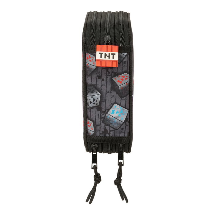 Safta Estuche Minecraft Graffiti Triple 37 Piezas Safta Estuche Minecraft Graffiti Triple 37 Piezas