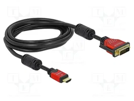 DeLOCK Cable HDMI a DVI 3m Macho/Macho