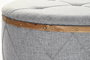 DKD Home Decor Descalzadora Scandi Gris Claro Natural 80 x 43 x 80 cm Set de 2