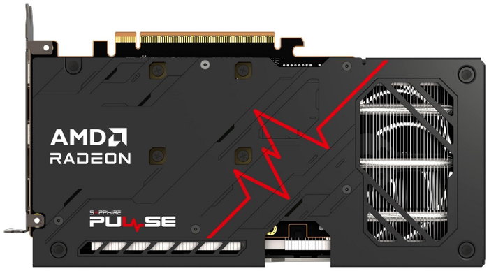 Sapphire RX 9060 XT PULSE AMD Radeon RX 9060 XT 16GB GDDR6 Gaming OC