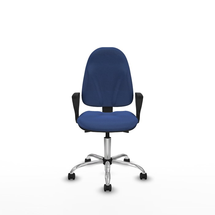 PIQUERAS Y CRESPO Silla de oficina Algarra Azul marino con mecanismo Asincro PIQUERAS Y CRESPO Silla de oficina Algarra Azul marino con mecanismo Asincro