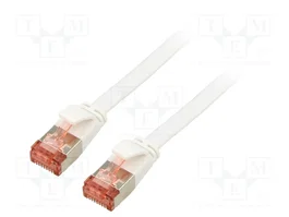 GOOBAY Patch cord Cat 6 U/FTP 7,5m blanco