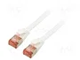 GOOBAY Patch cord Cat 6 U/FTP 7,5m blanco
