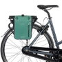 Basil Bolsa Rivo M, Impermeable, 15L con Cierre Rolltop y Bandolera Desmontable para Bicicleta