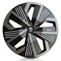 Sparco Nagoya Tapacubos Bicolor 15 pulgadas Negro / Gris (4 piezas)