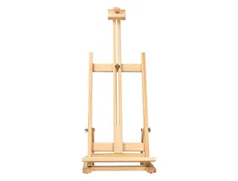 Liderpapel Caballete de sobremesa para pintor de madera FSC, 80x27,5x30 cm