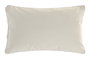 DKD Home Decor Cojín de Poliéster 50x30 Crudo con Aplicaciones, Pack de 2