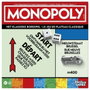 Monopoly Clásico con Caja de Almacenamiento y Peones Grandes