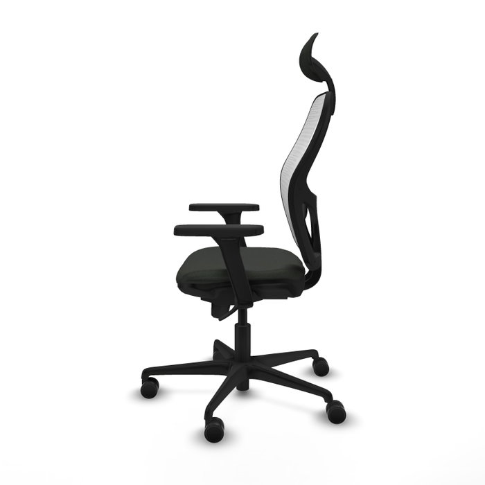 PIQUERAS Y CRESPO Silla de oficina Jorquera con mecanismo Sincro, brazos 3D y cabecero fijo PIQUERAS Y CRESPO Silla de oficina Jorquera con mecanismo Sincro, brazos 3D y cabecero fijo
