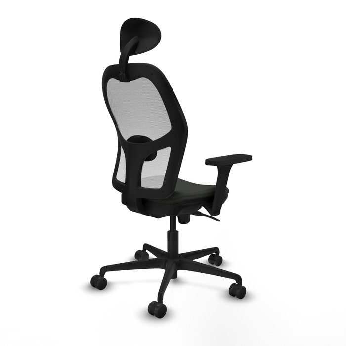 PIQUERAS Y CRESPO Silla de oficina Jorquera con mecanismo Sincro, brazos 3D y cabecero fijo PIQUERAS Y CRESPO Silla de oficina Jorquera con mecanismo Sincro, brazos 3D y cabecero fijo
