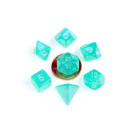 FanRoll Mini Pack de Dados Stardust Turquoise (7)
