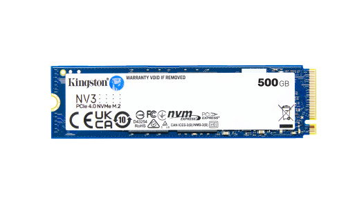 Kingston NV3 500GB M.2 2280 NVMe PCIe 4.0