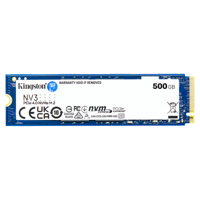 Kingston NV3 500GB M.2 2280 NVMe PCIe 4.0