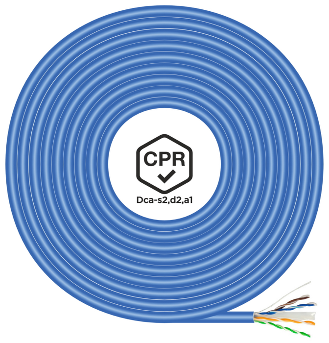 Aisens Bobina Cable de Red Cat6 UTP AWG24 305m Azul Aisens Bobina Cable de Red Cat6 UTP AWG24 305m Azul
