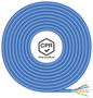 Aisens Bobina Cable de Red Cat6 UTP AWG24 305m Azul